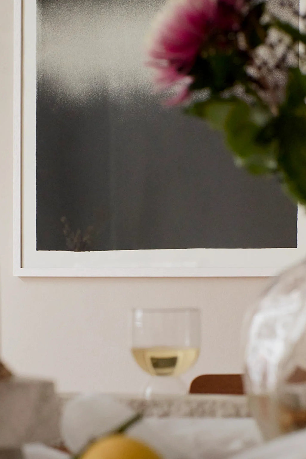 Close-up of Black Interstellar logo embossed on the front of the wallet