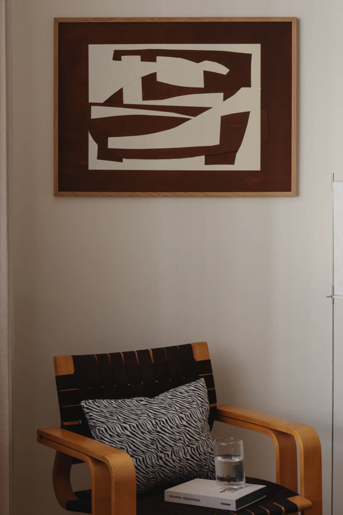 Drift organic cotton t-shirt in navy blue, relaxed fit, crew neck