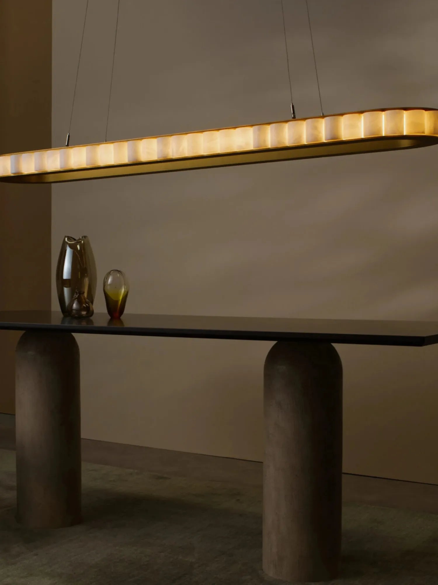 Avalon Oval Pendant Light by CTO Lighting - THAT COOL LIVING