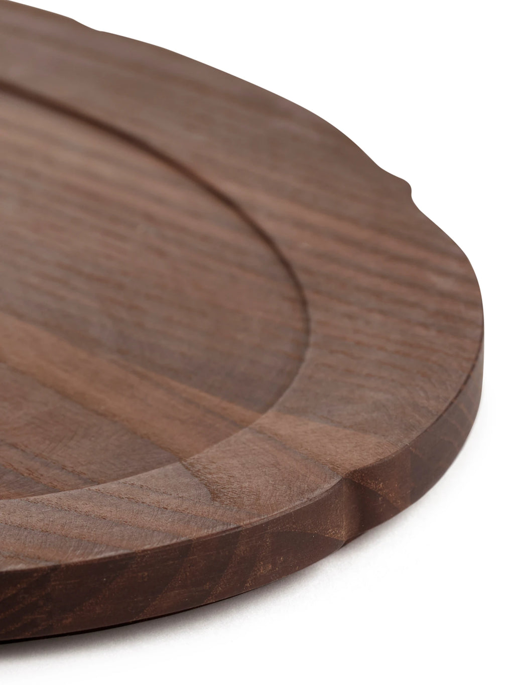Silhouette Oval Wood Tray
