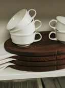 Silhouette Oval Wood Tray