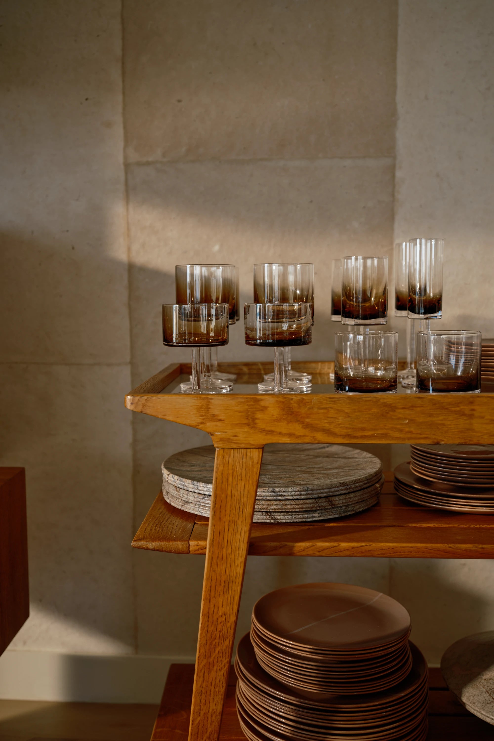 Zuma Small Tumbler - Set of 4 by Serax - THAT COOL LIVING