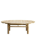 Outdoor Round Bamboo Coffee Table - THAT COOL LIVING