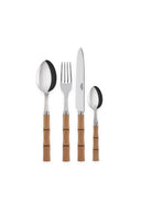 Bamboo 4-Piece Cutlery Flatware Set