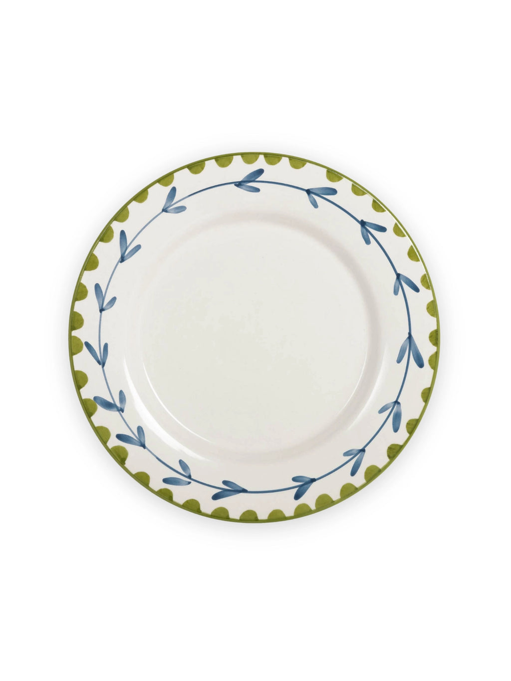 Banana Hand-Painted Dinner Plate - Set of 4