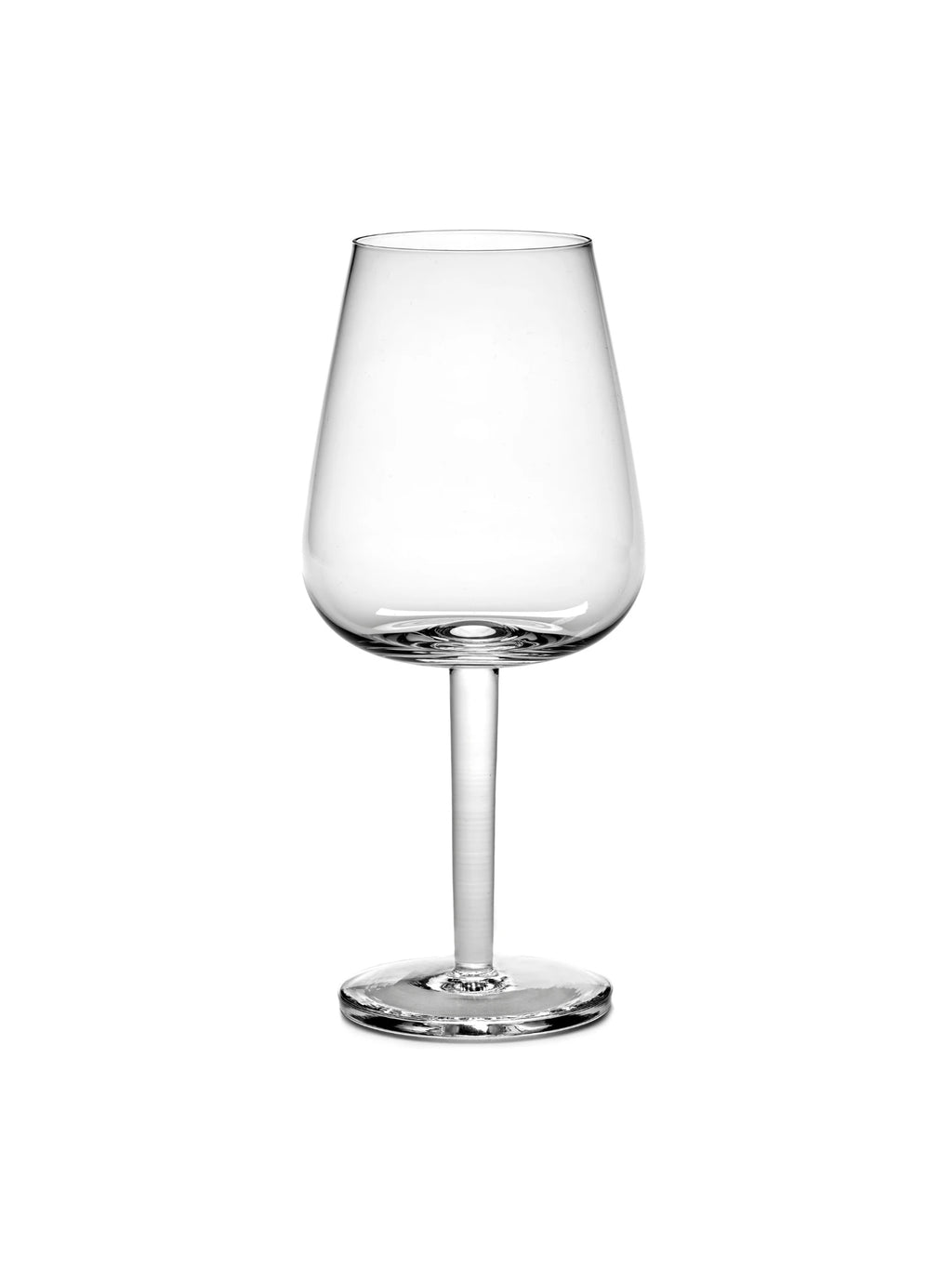 Base Curved White Wine Glass - Set of 4