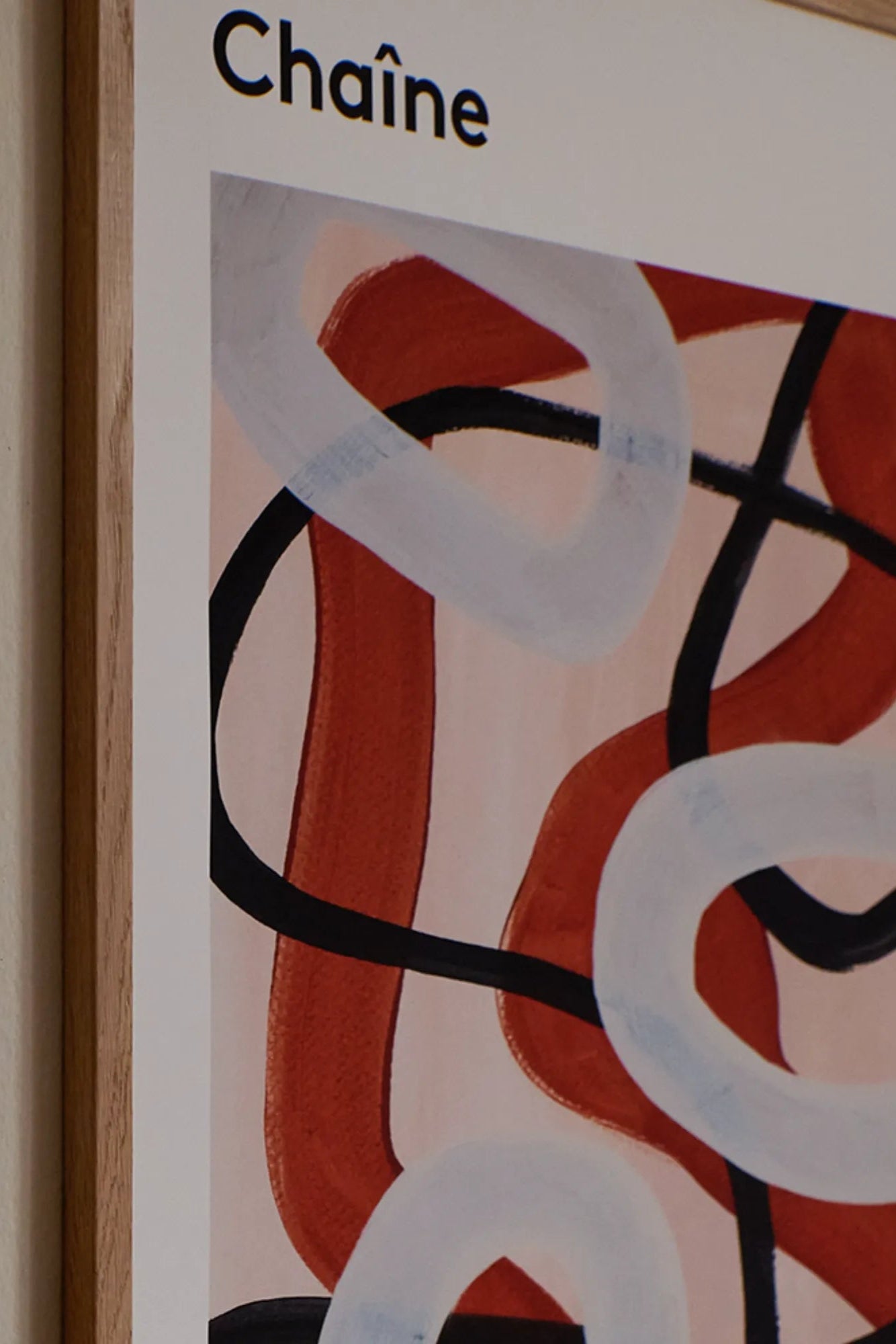 Close-up of Chaine showing the intricate design and strong construction for heavy-duty applications