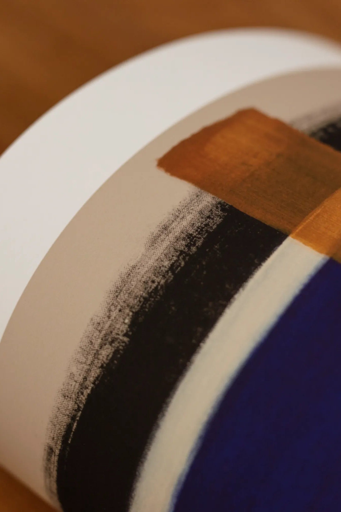 Close up of checkered patterned fabric in red and white