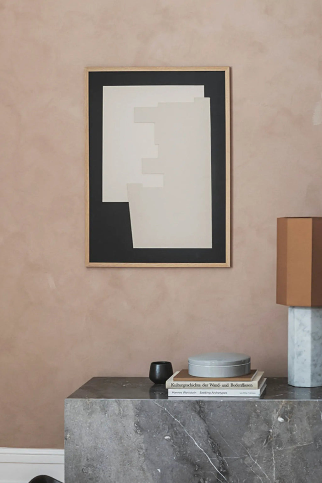 Close up of Relief product packaging with natural ingredients