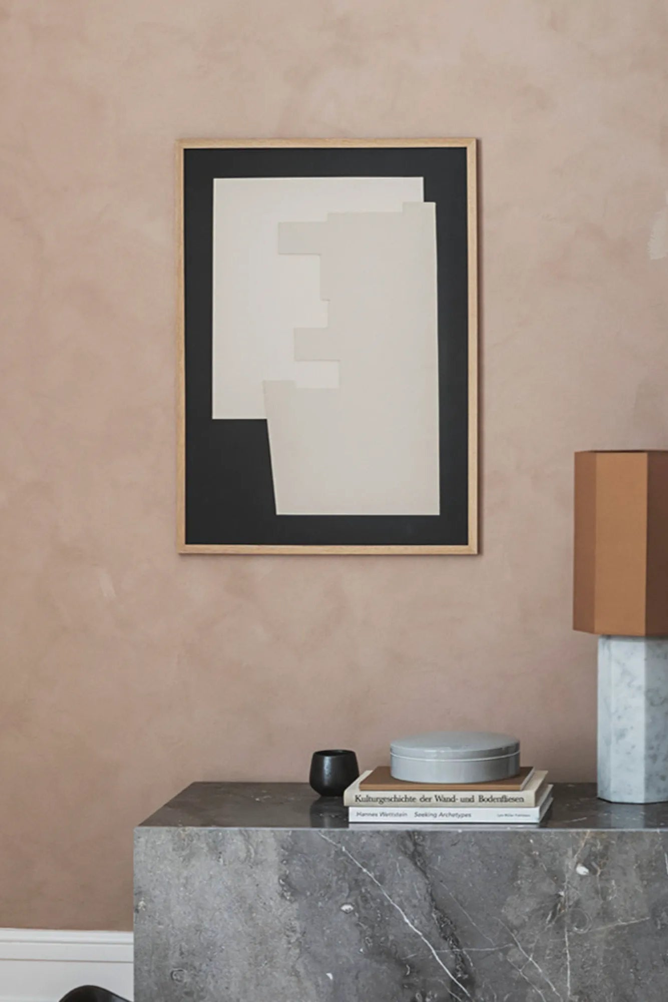 Close up of Relief product packaging with natural ingredients