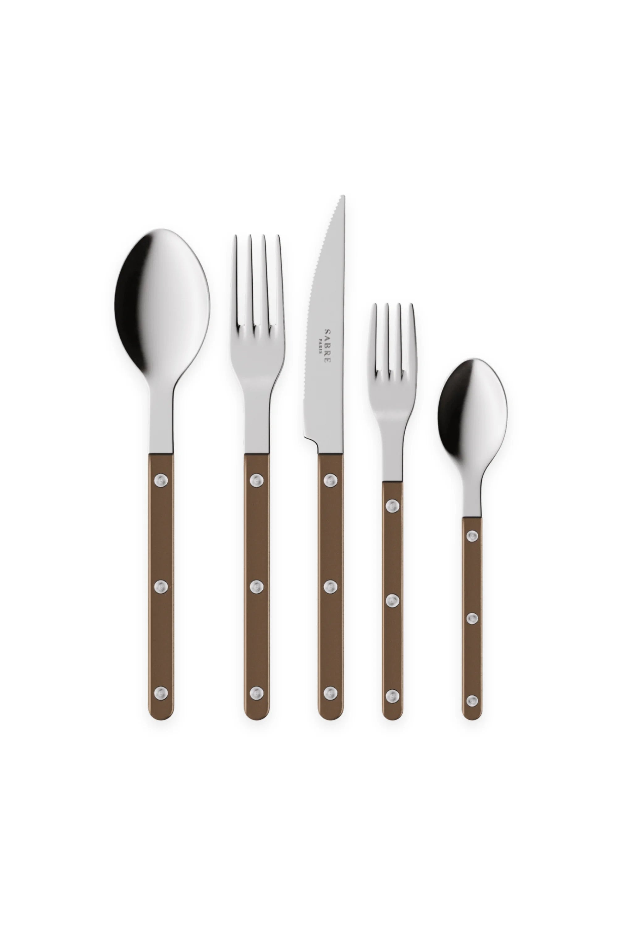 Bistrot Pearly 5-Piece Cutlery Flatware Set