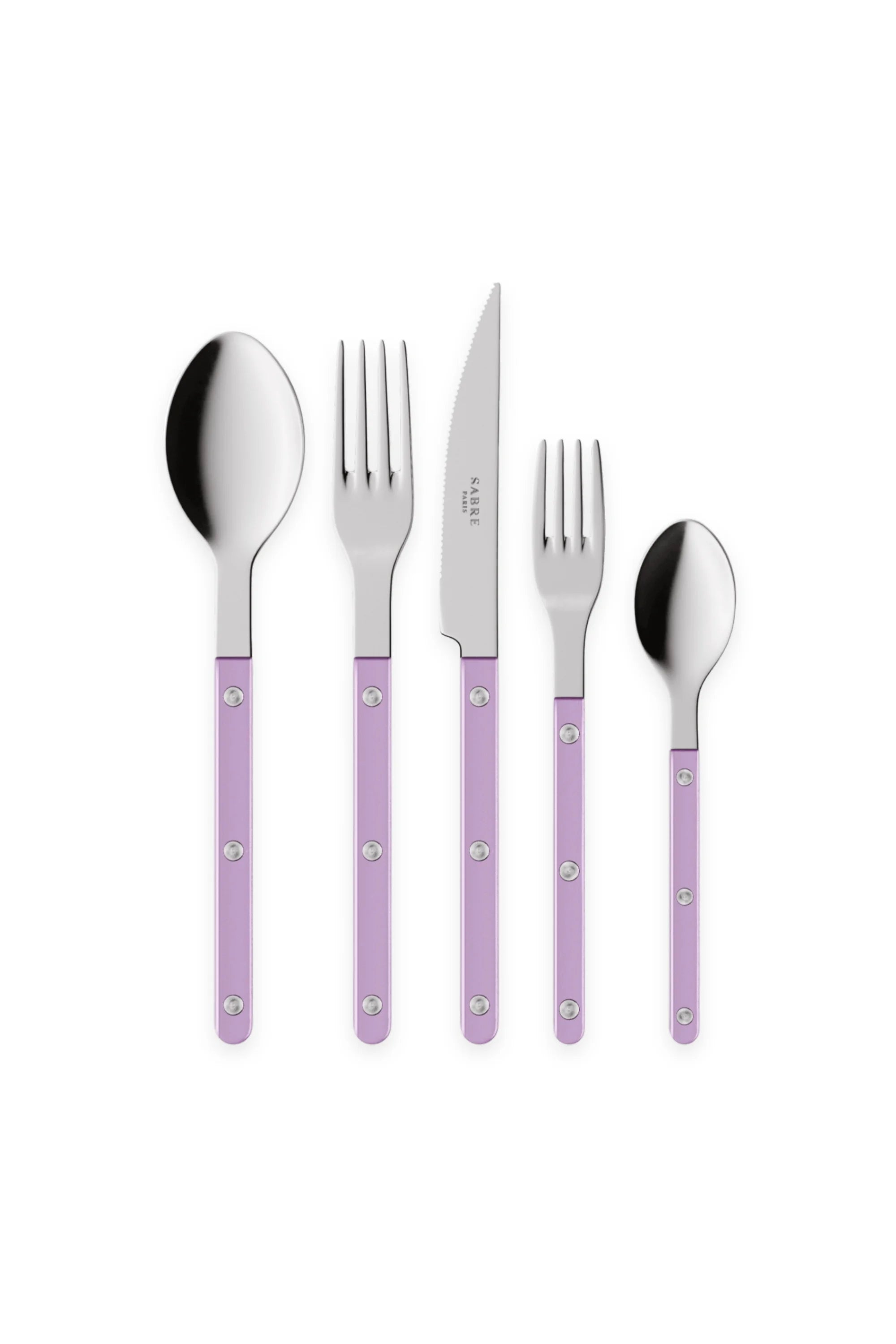Bistrot Pearly 5-Piece Cutlery Flatware Set