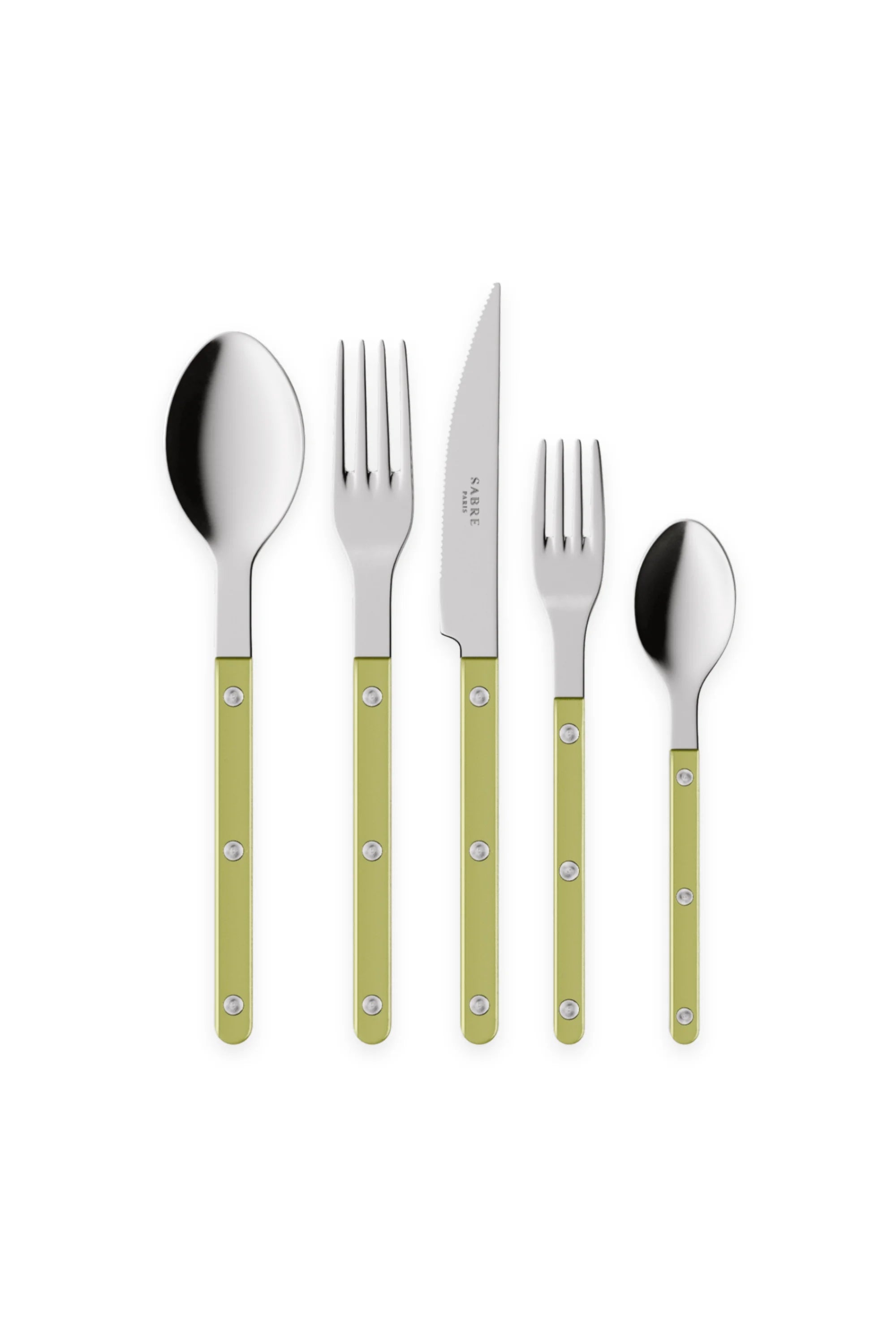 Bistrot Pearly 5-Piece Cutlery Flatware Set