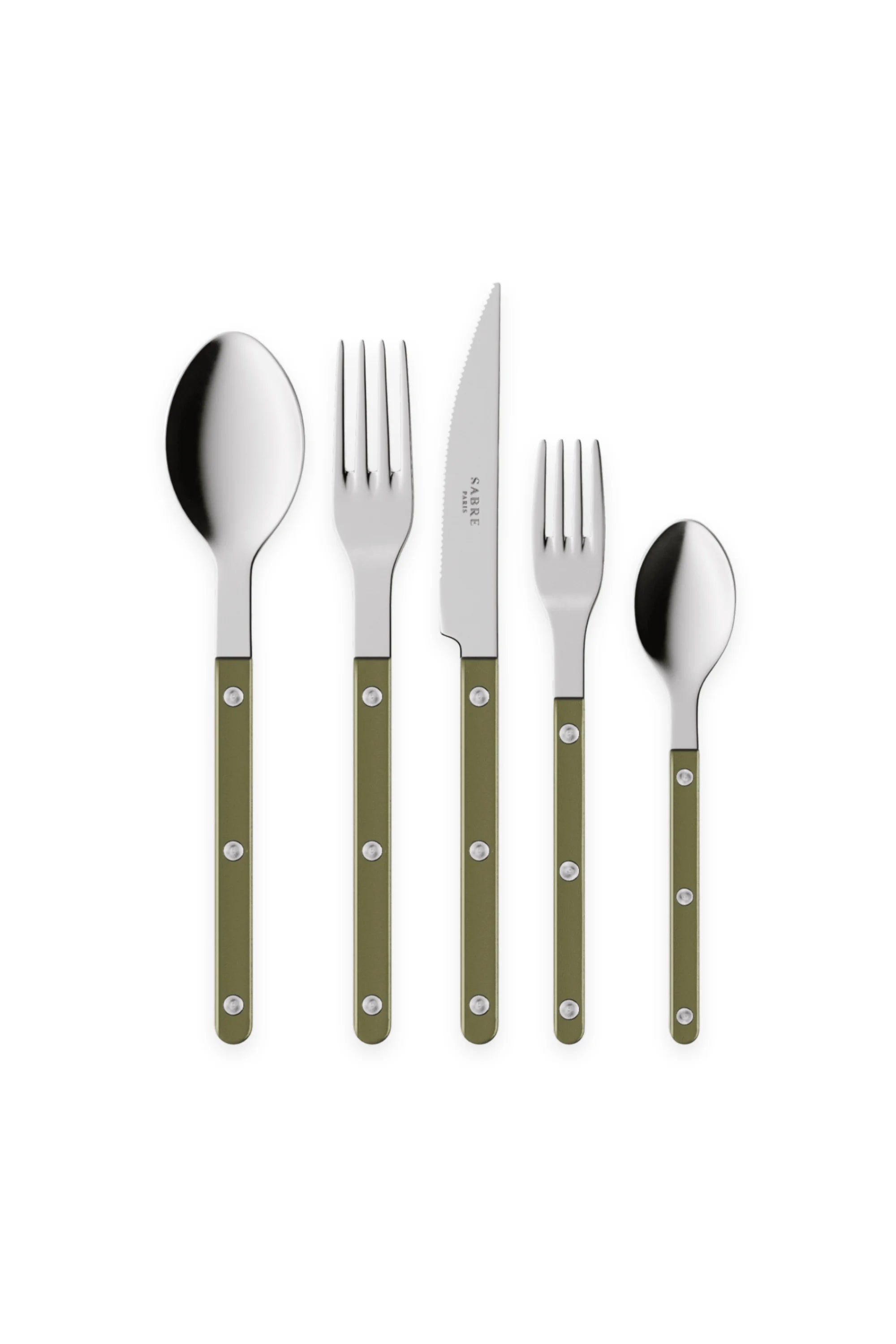 Bistrot Pearly 5-Piece Cutlery Flatware Set