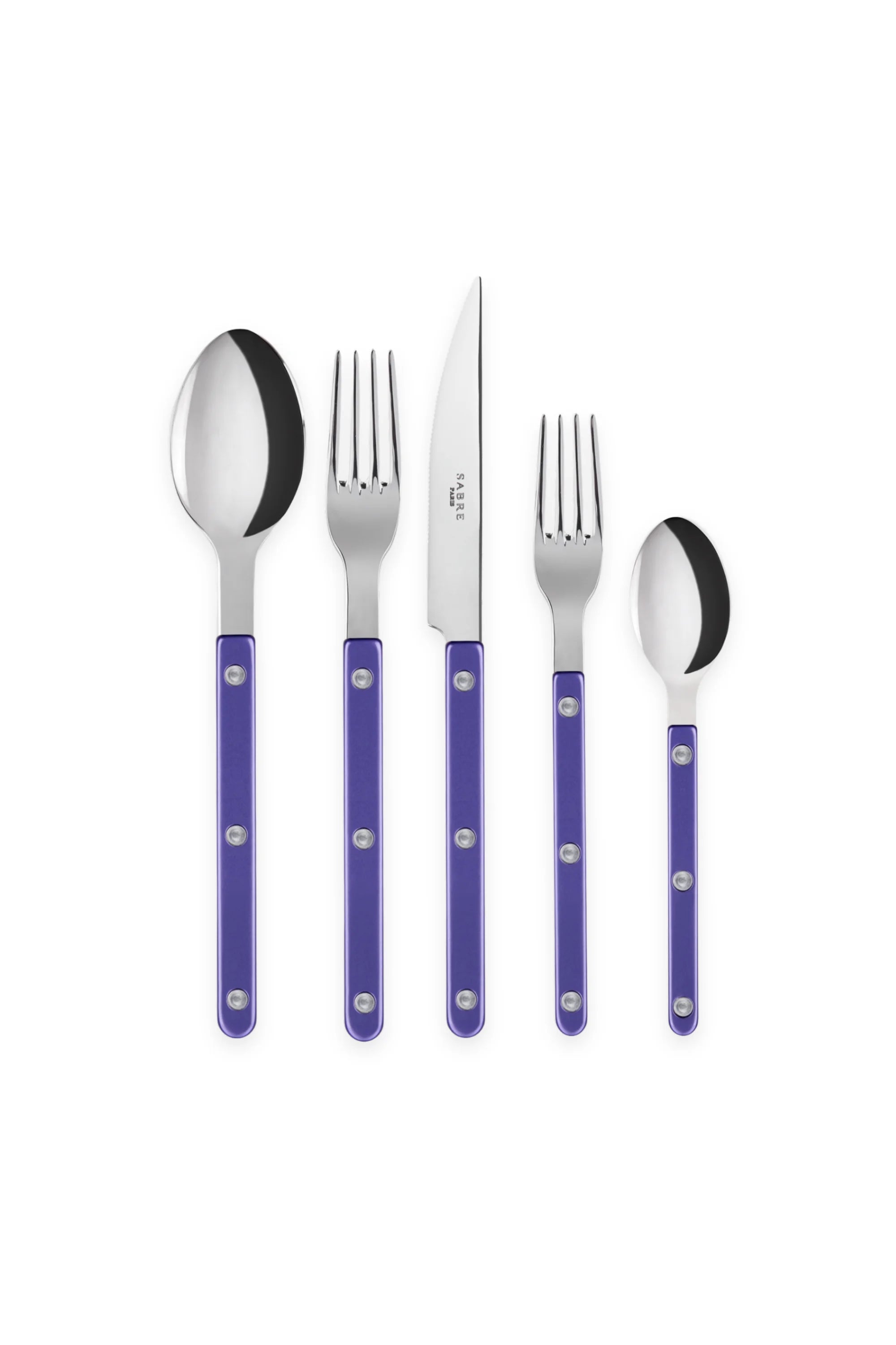 Bistrot Pearly 5-Piece Cutlery Flatware Set