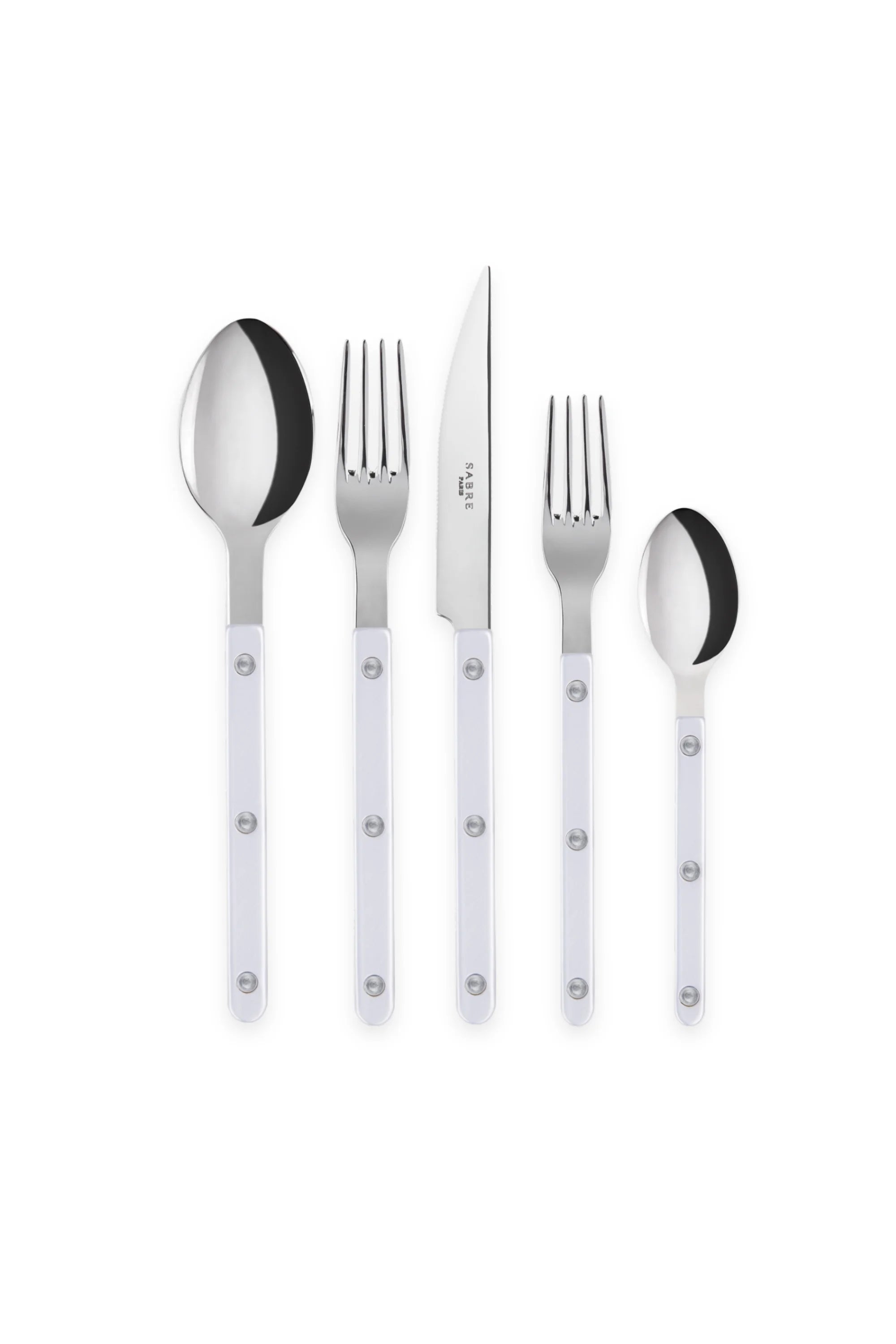 Bistrot Pearly 5-Piece Cutlery Flatware Set