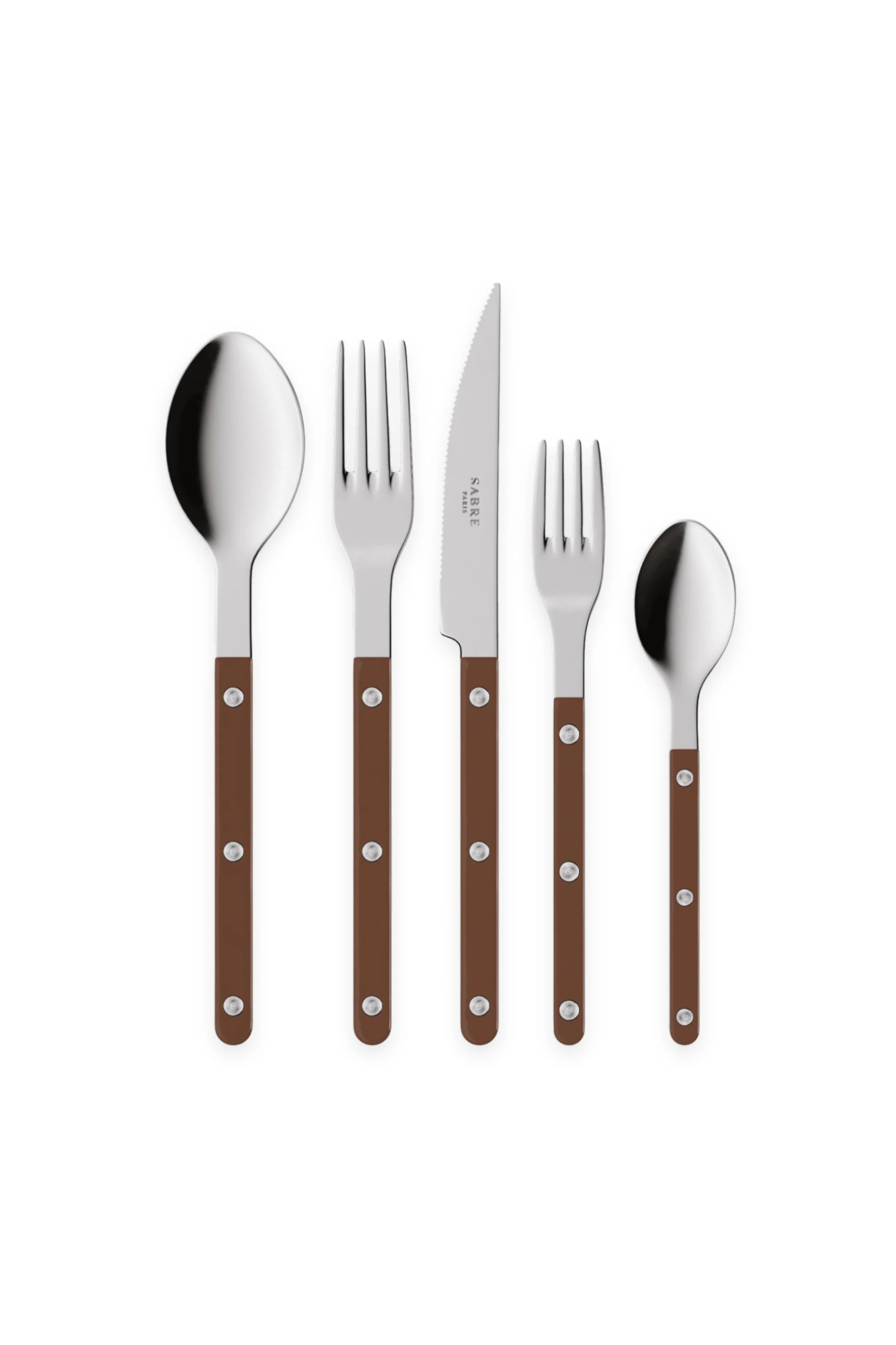 Bistrot Solid 5-Piece Cutlery Flatware Set