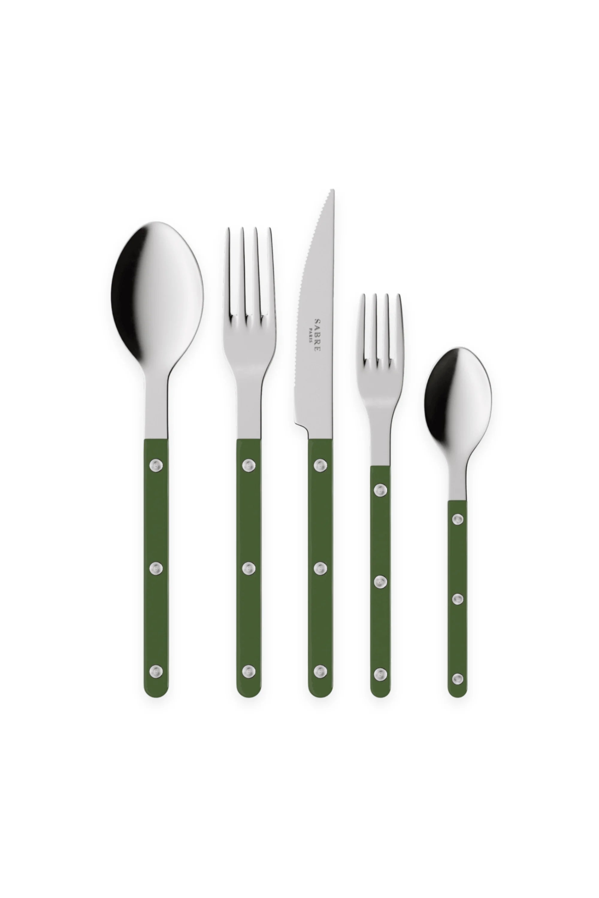 Bistrot Solid 5-Piece Cutlery Flatware Set