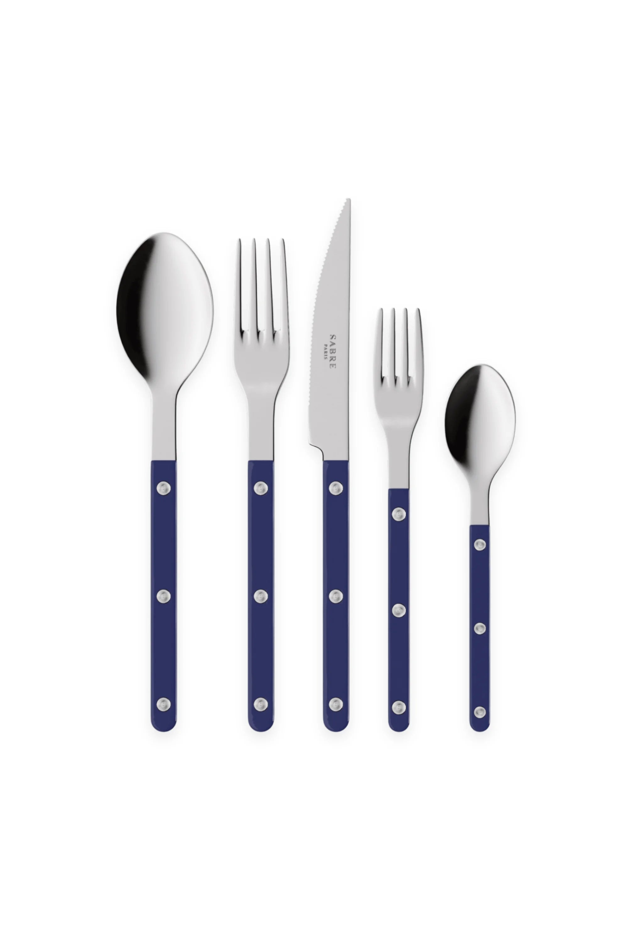 Bistrot Solid 5-Piece Cutlery Flatware Set