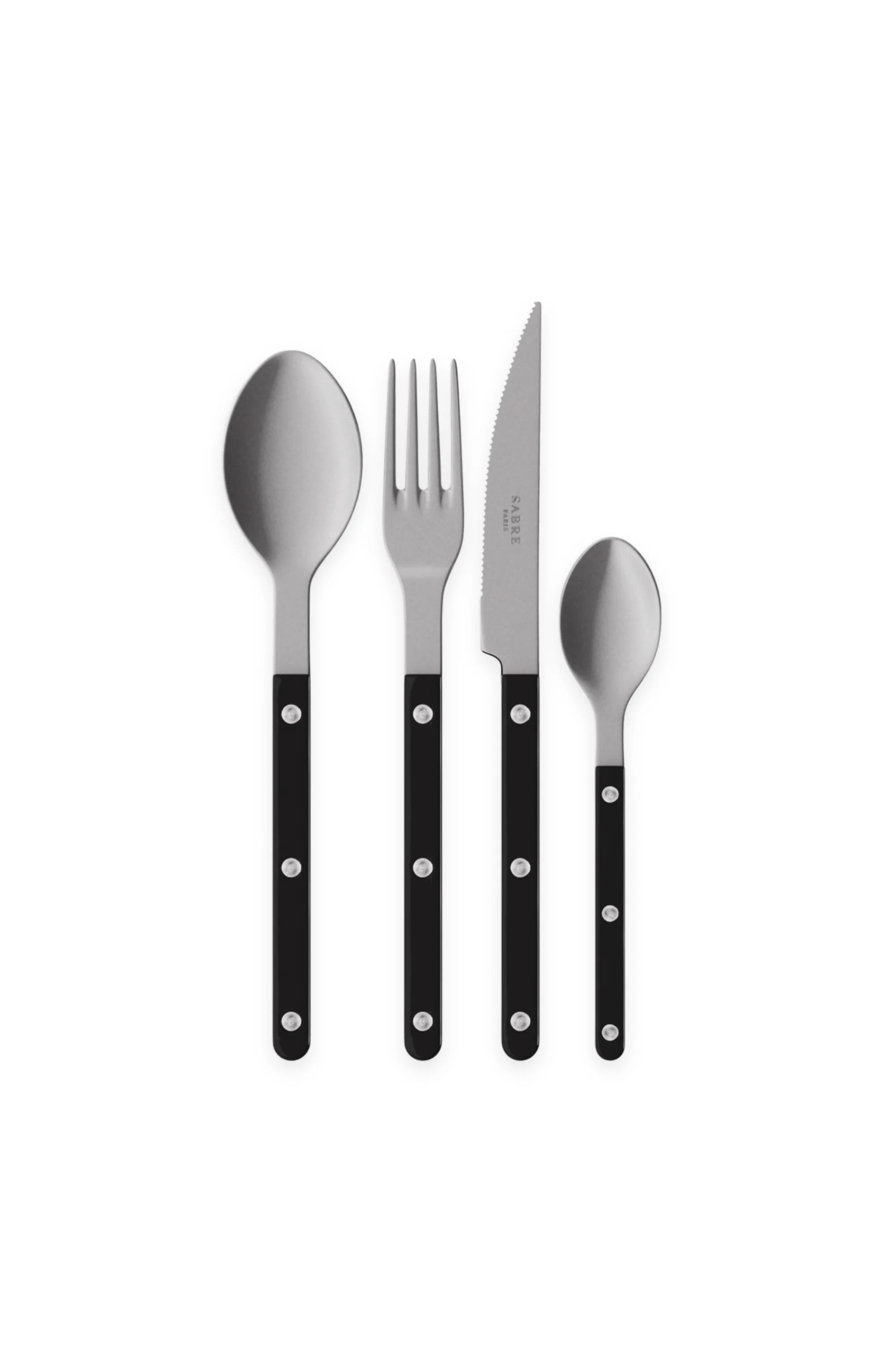 Bistrot Vintage Solid 4-Piece Cutlery Flatware Set