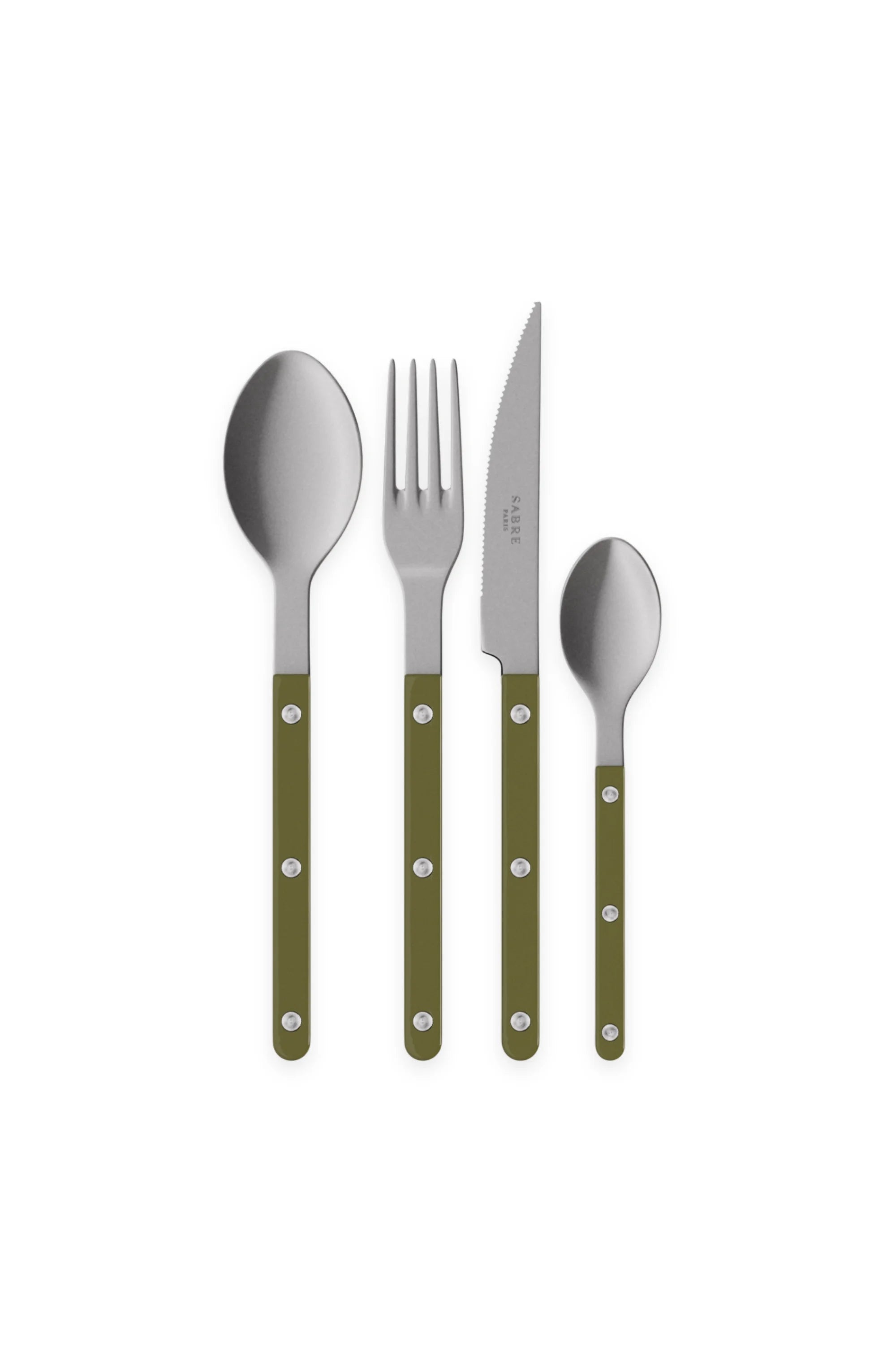 Bistrot Vintage Solid 4-Piece Cutlery Flatware Set