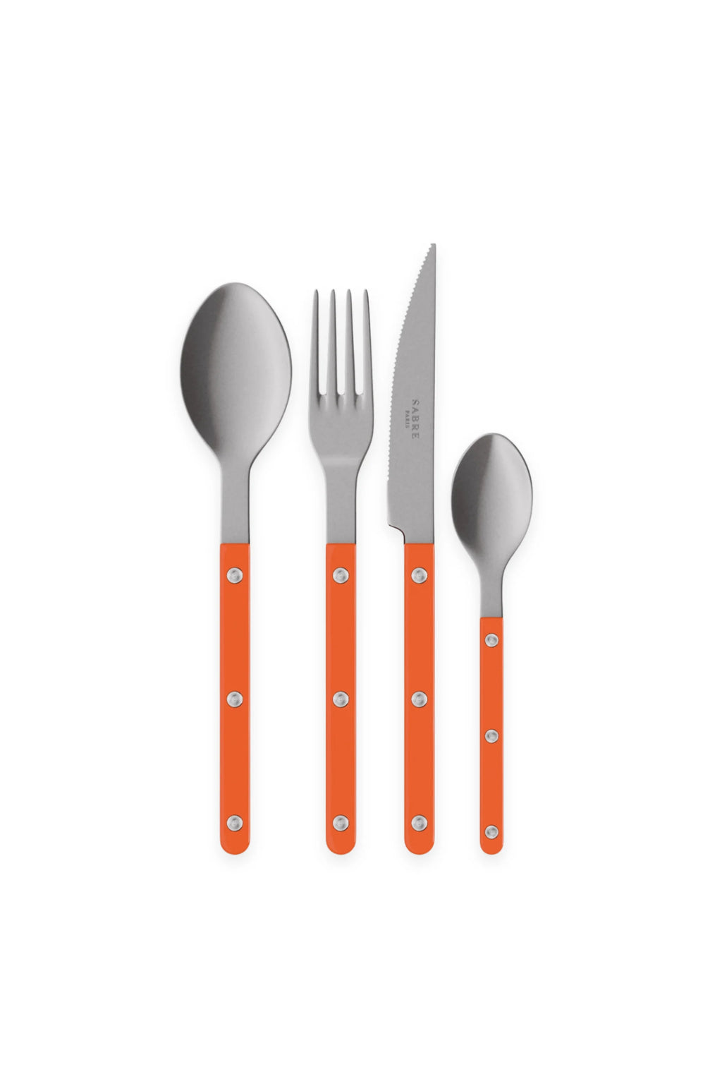 Bistrot Vintage Solid 4-Piece Cutlery Flatware Set