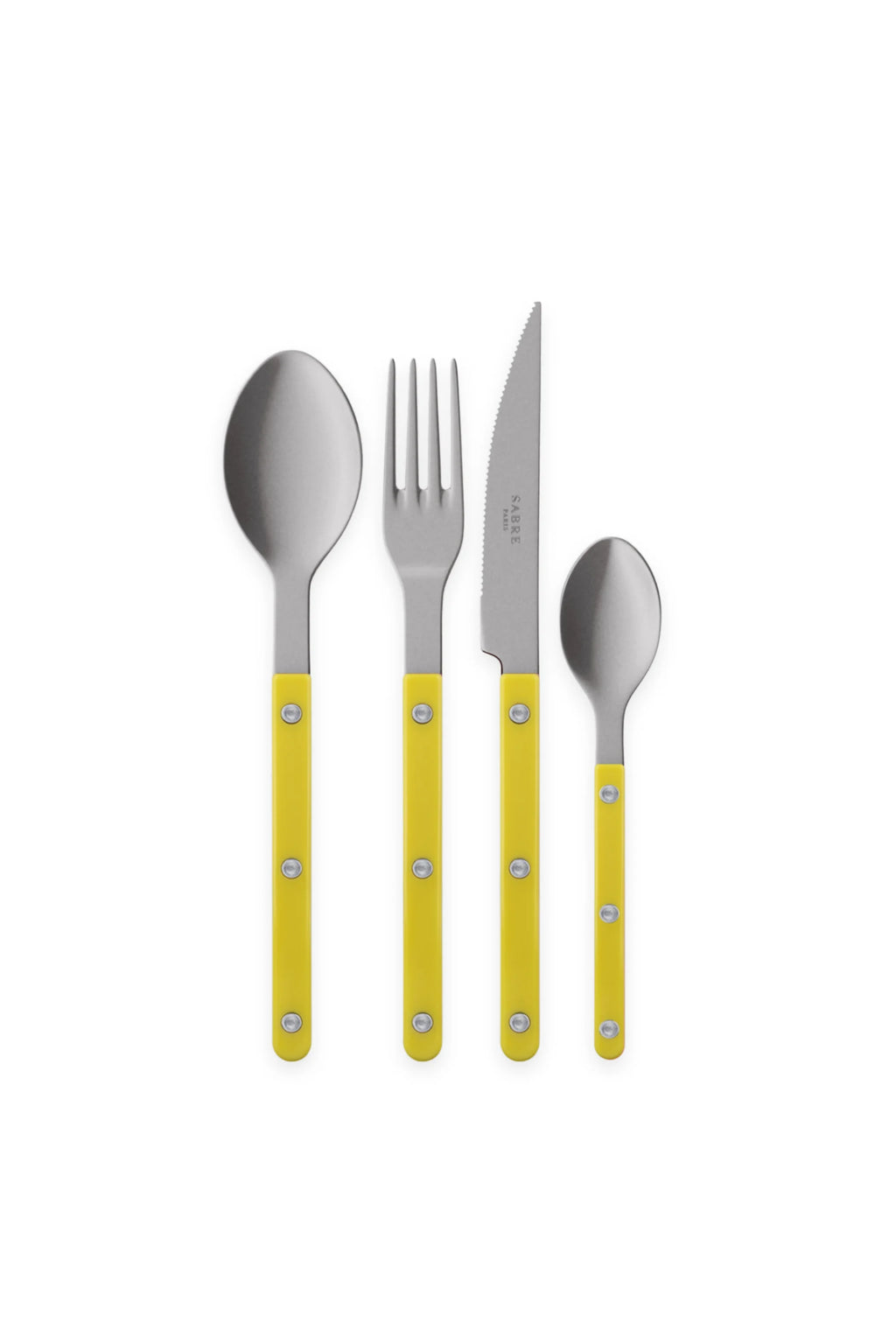 Bistrot Vintage Solid 4-Piece Cutlery Flatware Set