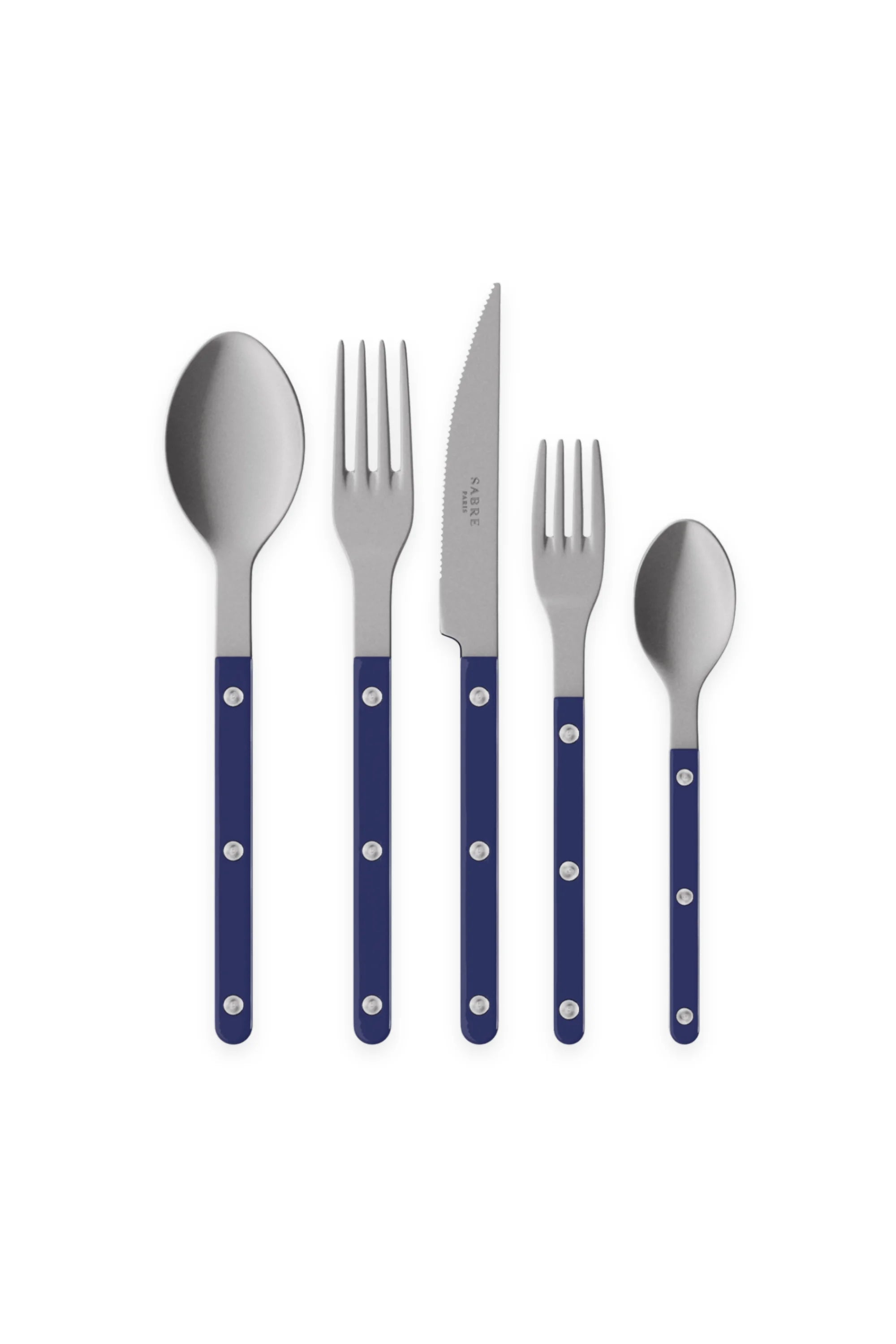 Bistrot Vintage Solid 5-Piece Cutlery Flatware Set