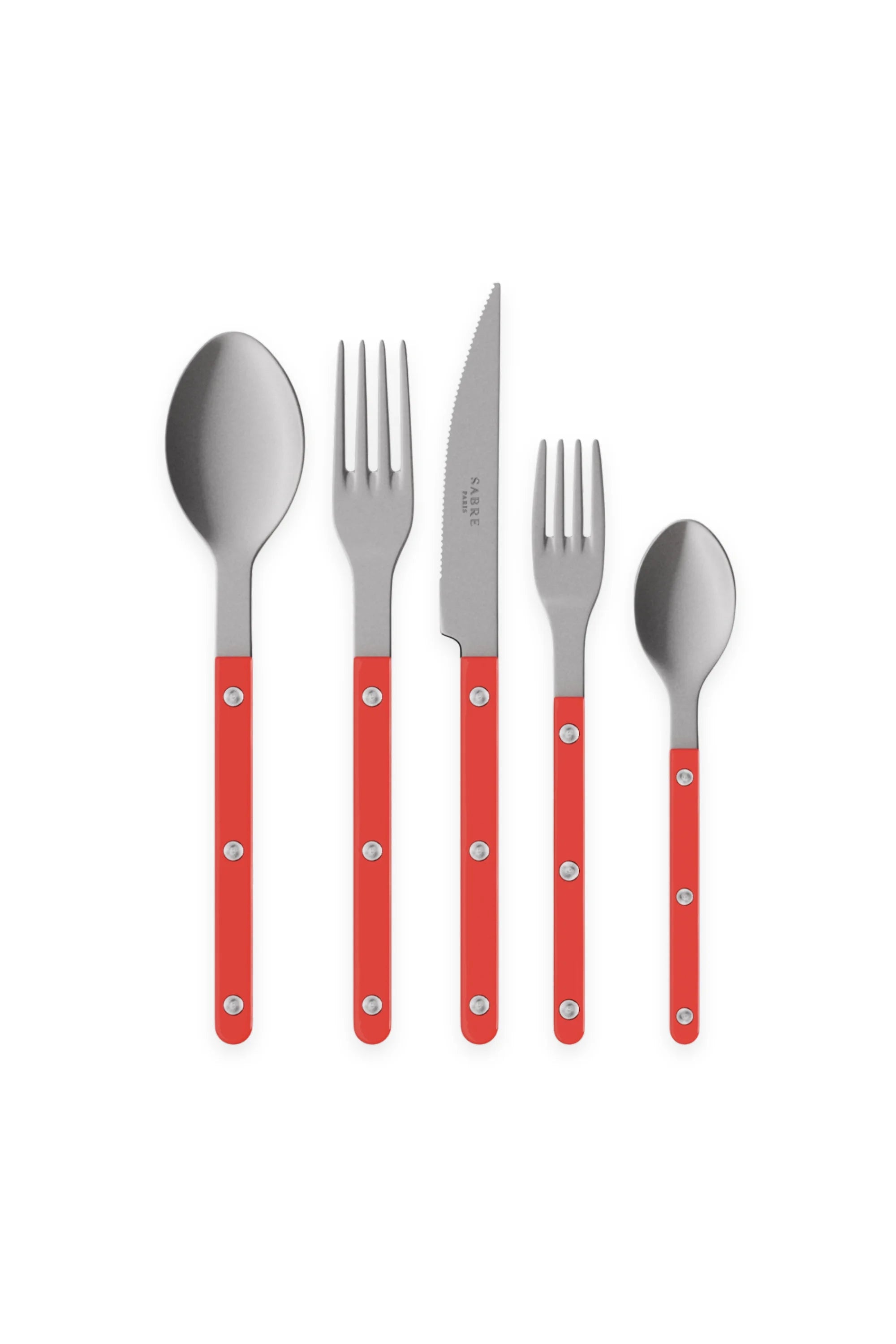 Bistrot Vintage Solid 5-Piece Cutlery Flatware Set