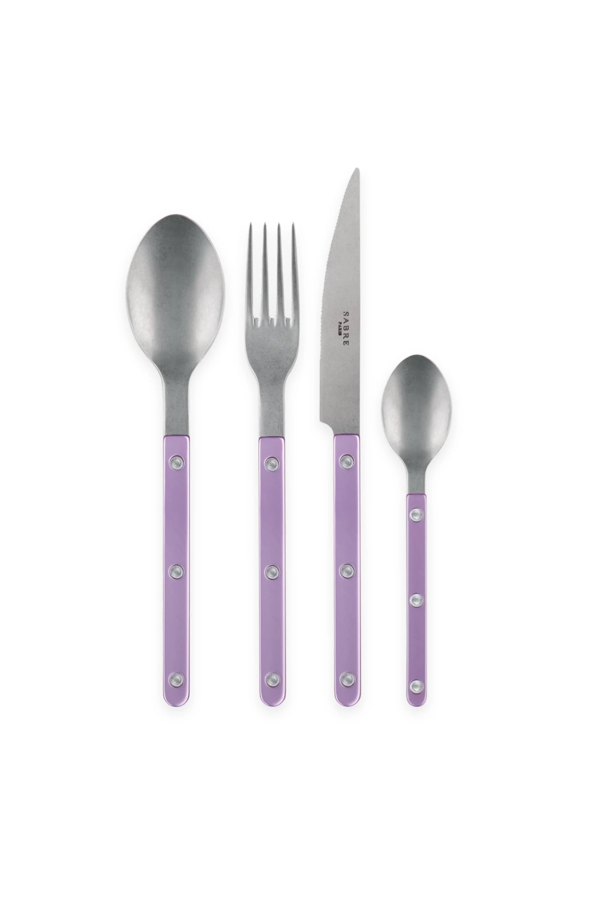 Bistrot Vintage Pearly 4-Piece Cutlery Flatware Set