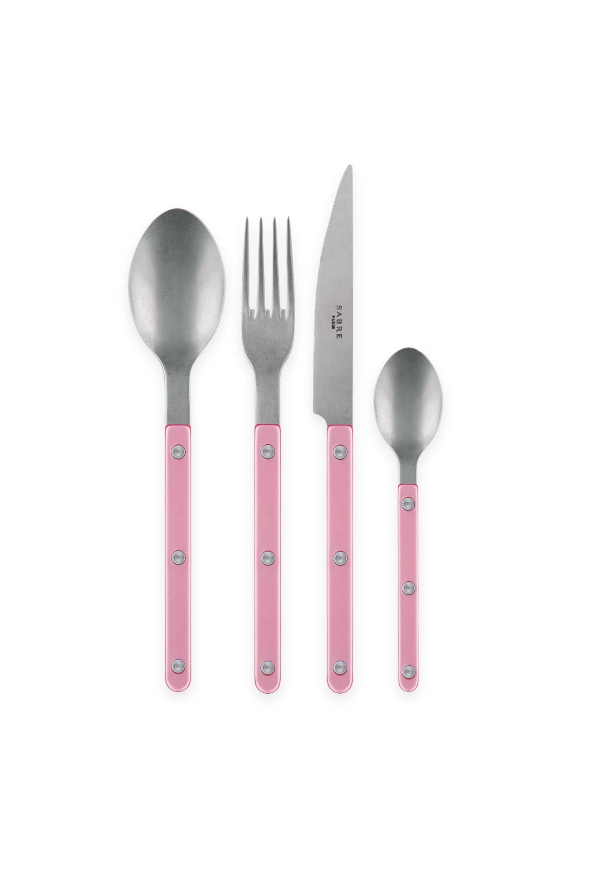 Bistrot Vintage Pearly 4-Piece Cutlery Flatware Set