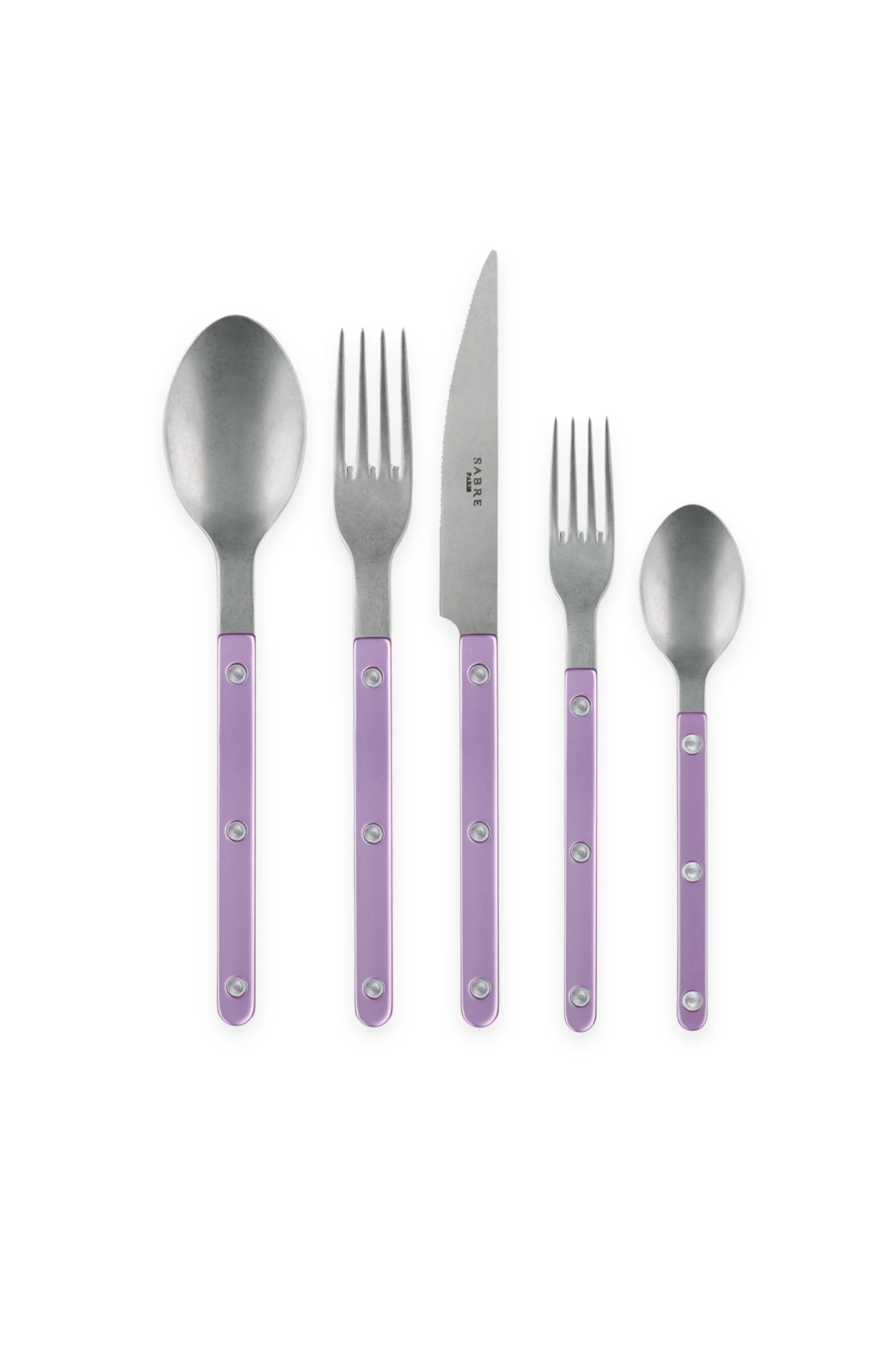 Bistrot Vintage Pearly 5-Piece Cutlery Flatware Set