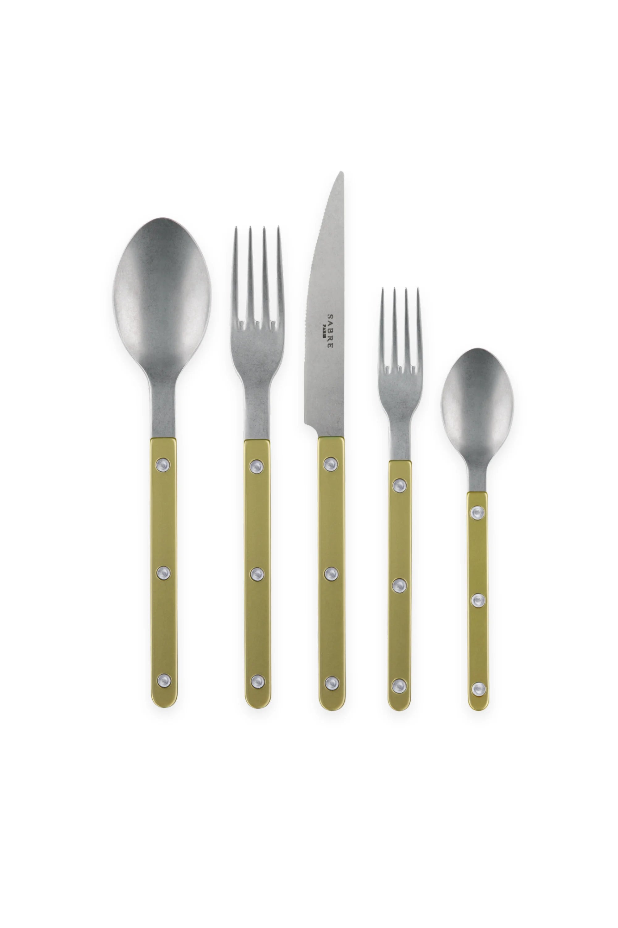 Bistrot Vintage Pearly 5-Piece Cutlery Flatware Set