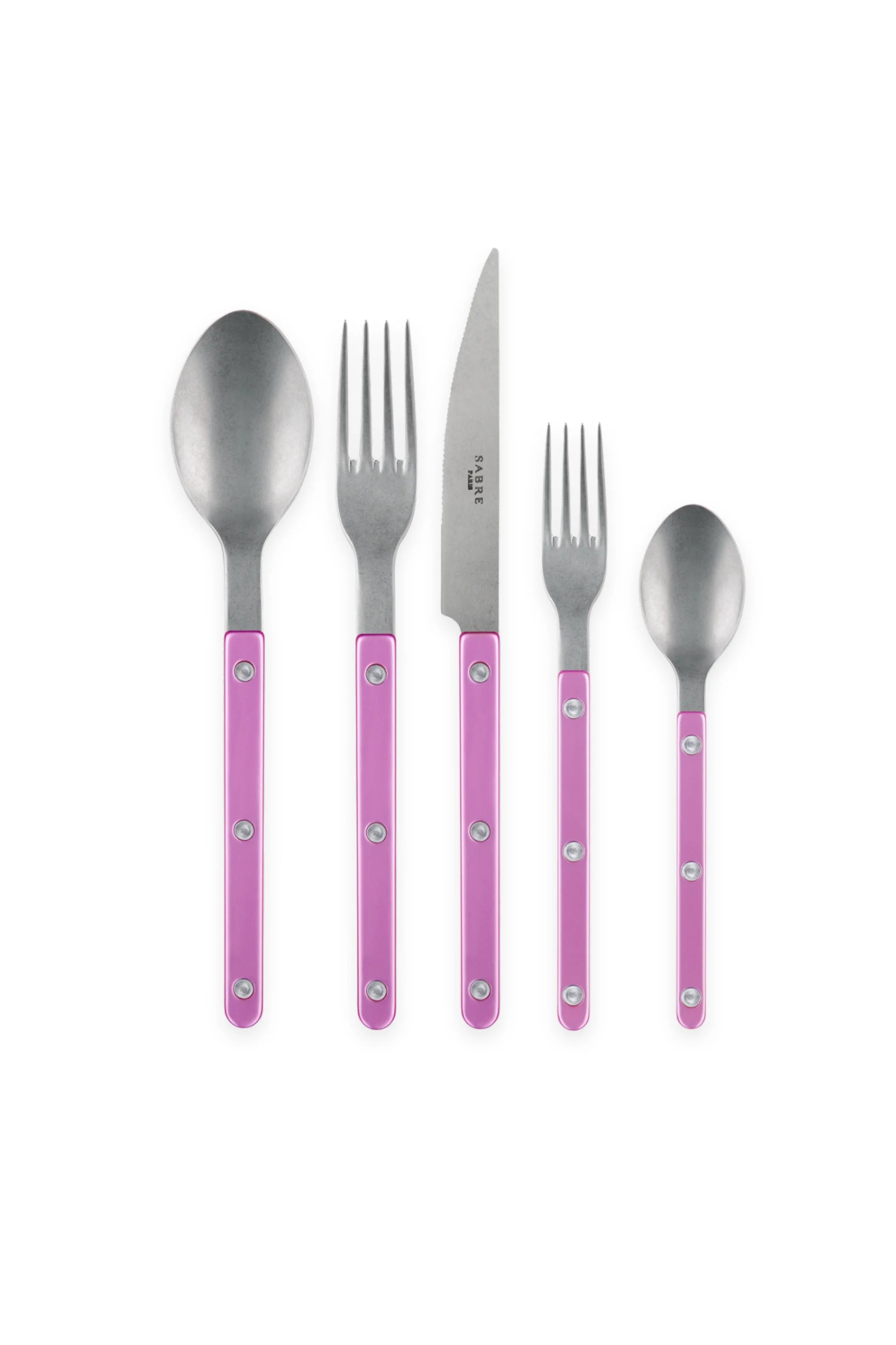 Bistrot Vintage Pearly 5-Piece Cutlery Flatware Set