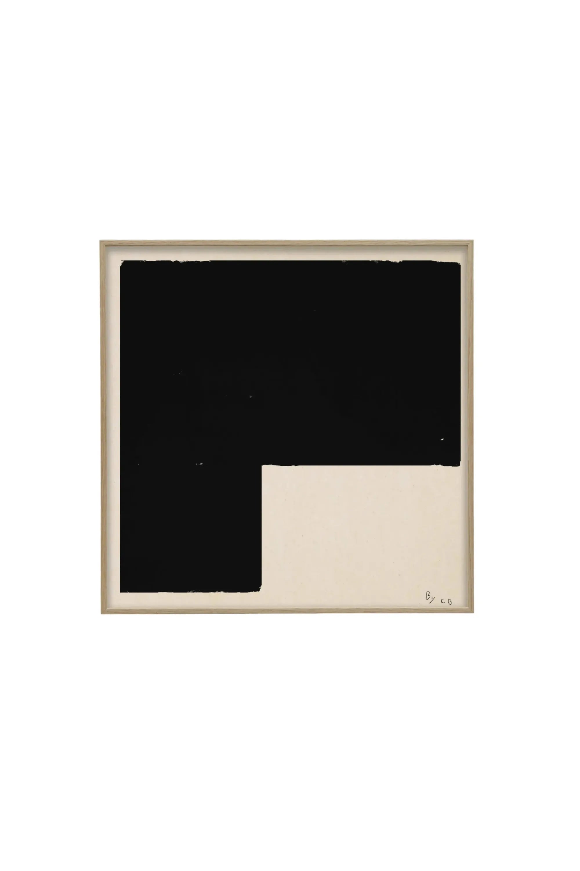 Black Object 01 - Art Print