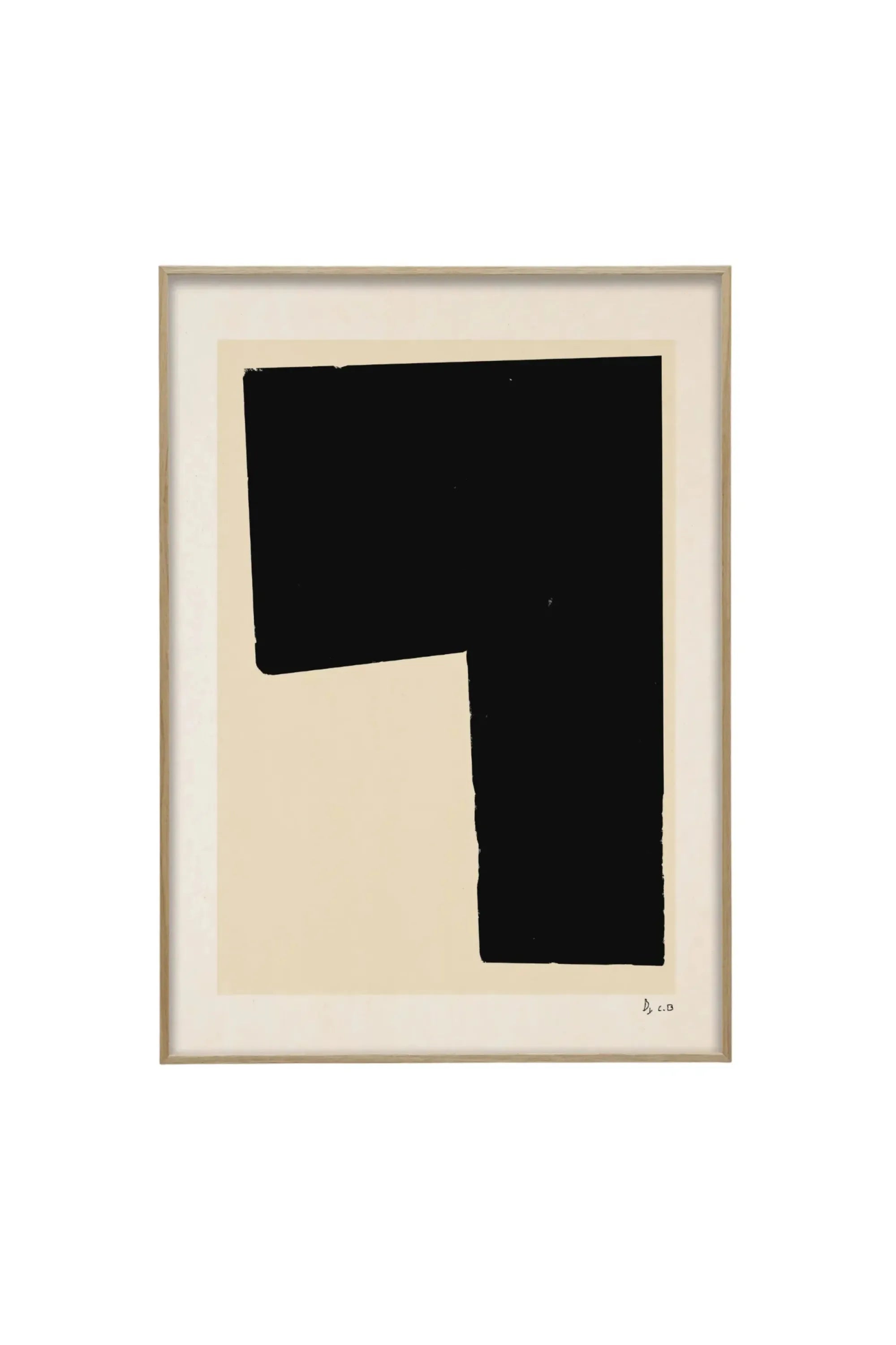 Black Object 02 - Art Print