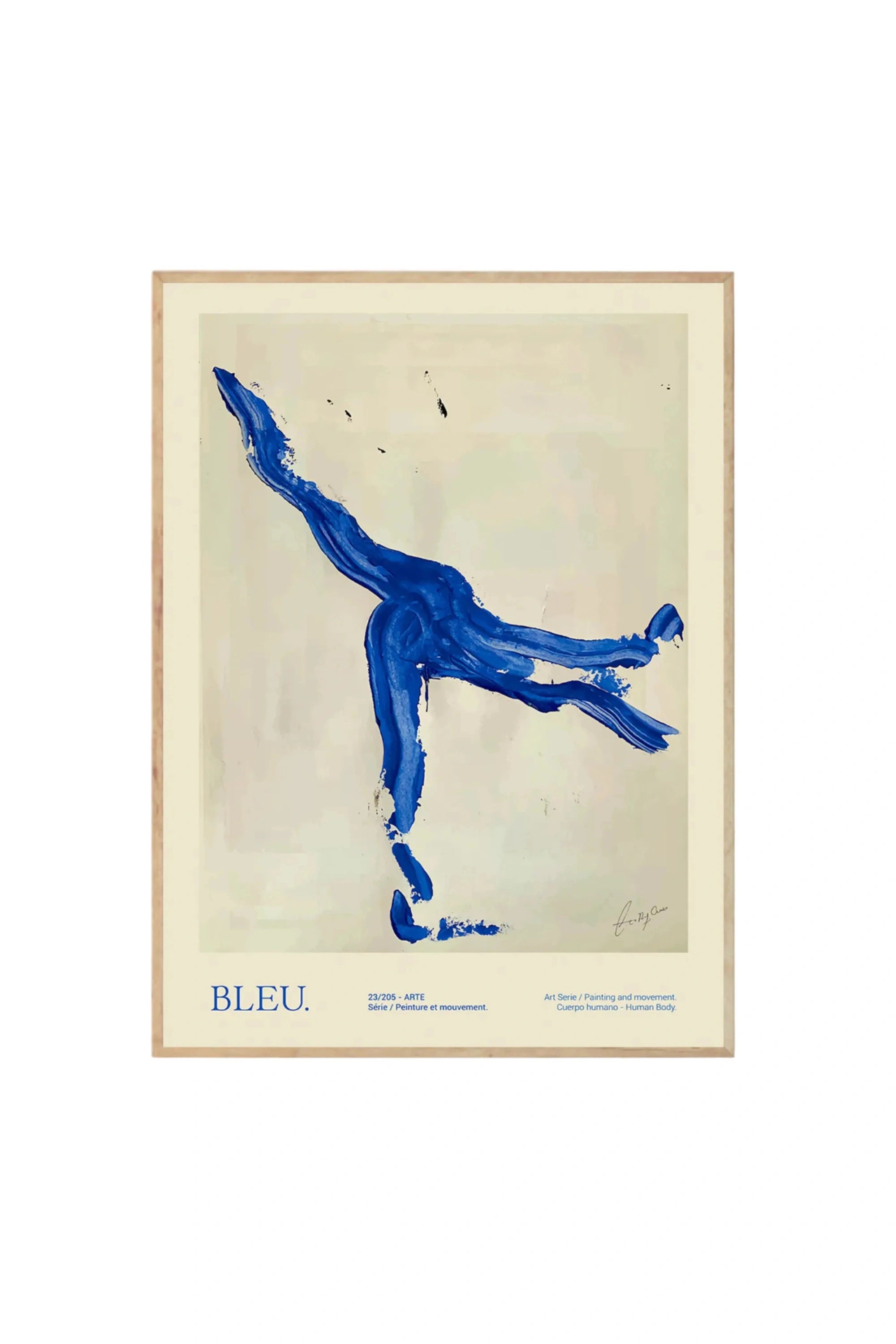 Bleu - Art Print