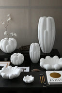 Handcrafted Bloom Slim Vase - Big made from high-quality glass, ideal for displaying long-stemmed flowers