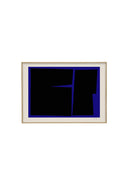 Blue Geometric 02 - Art Print