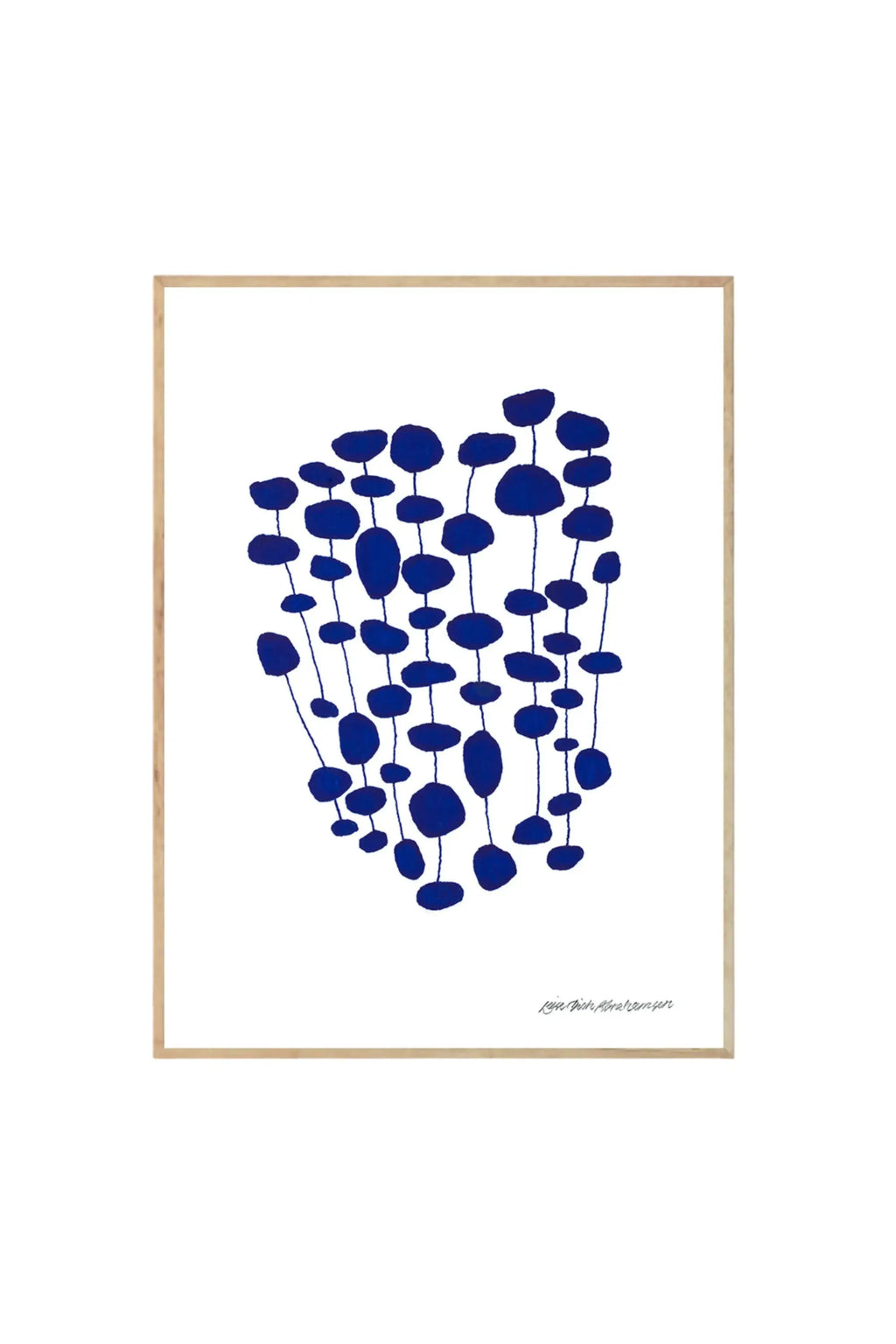 Blue Pearl Forest - Art Print