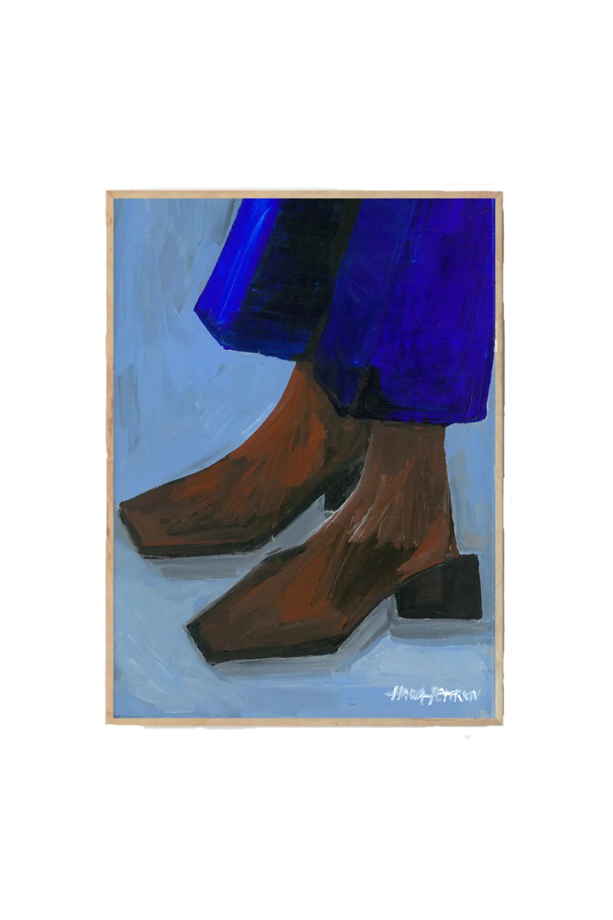 Boots and Blues - Art Print