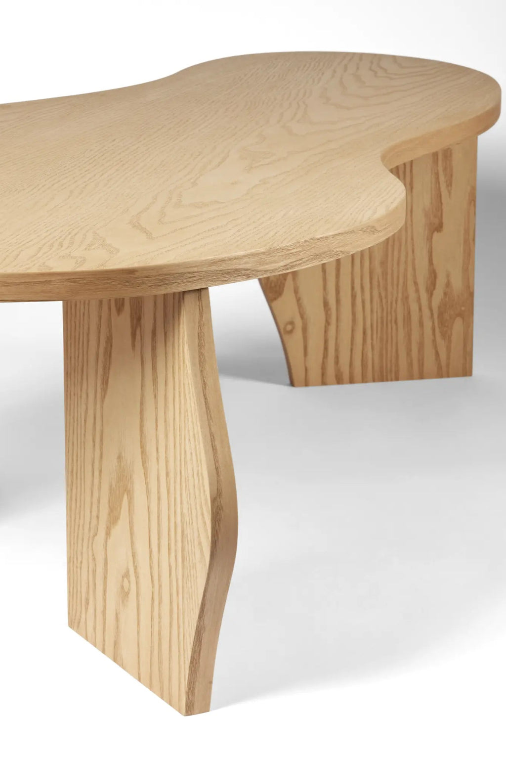  Rectangular black oak table with clean lines and minimalist aesthetic