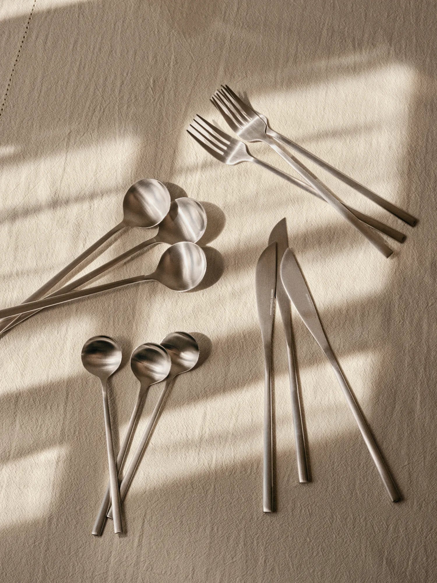 Tofte 4-Piece Cutlery Flatware Set by Broste Copenhagen - THAT COOL LIVING