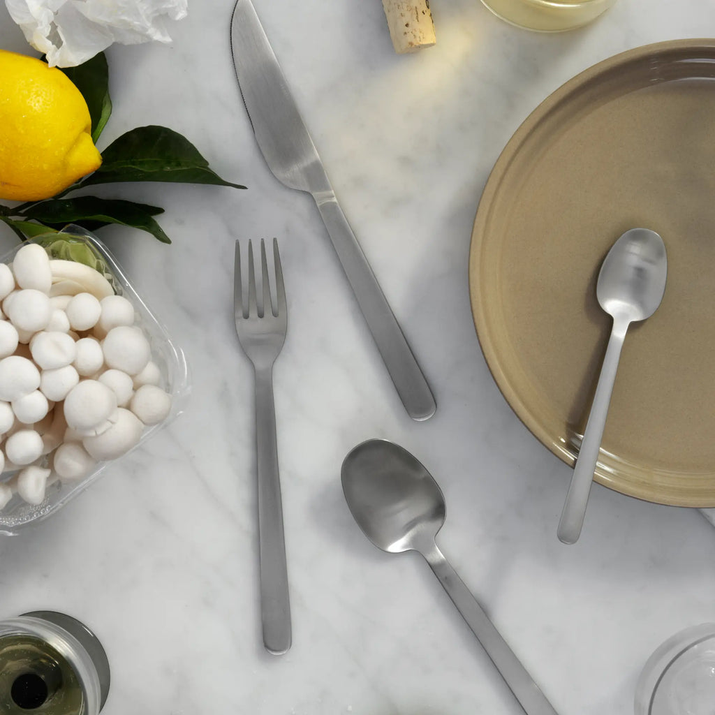 Elegant and modern Nordic Bistro Cutlery Set for dining