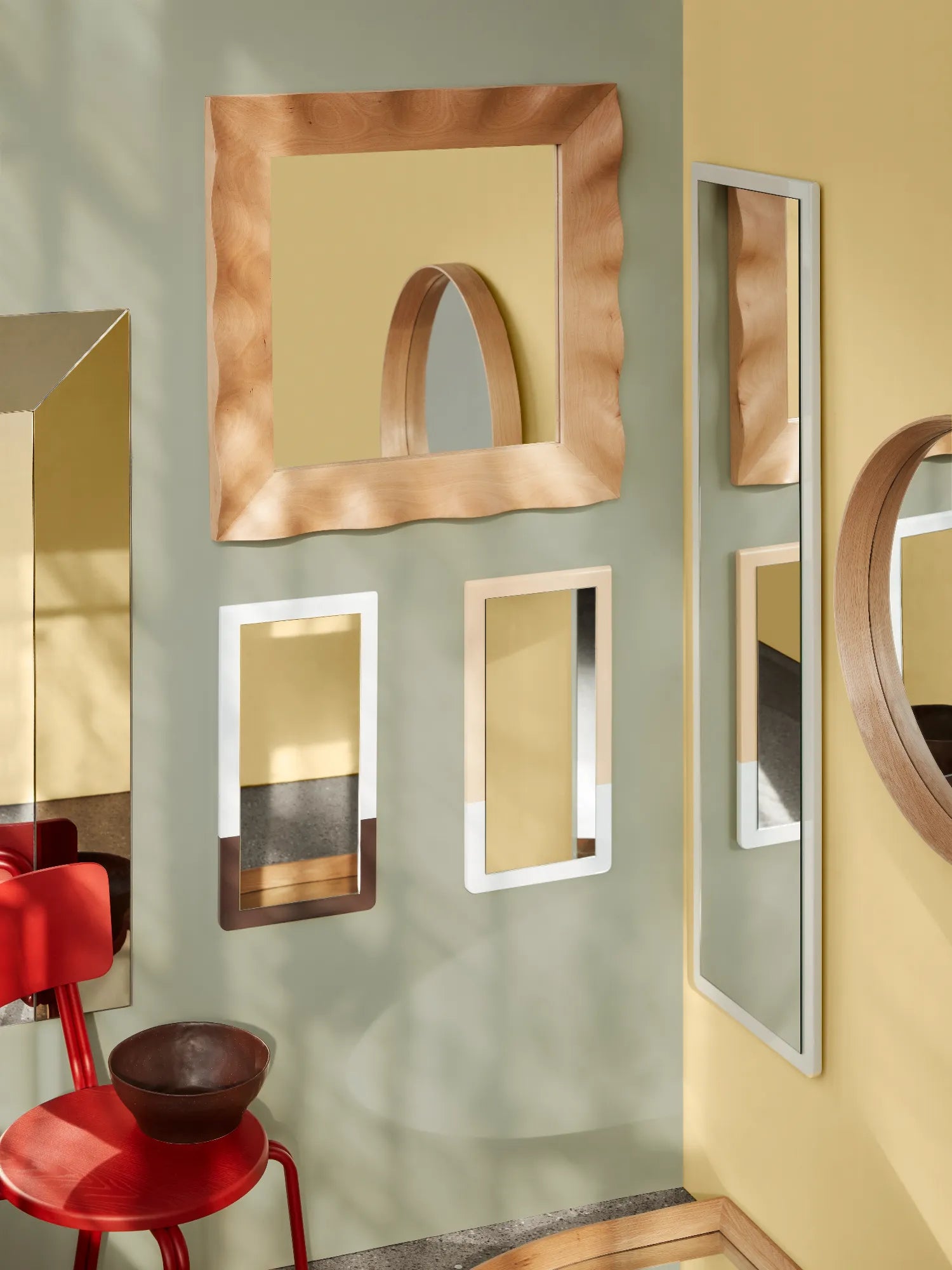 Wavy Mirror by Broste Copenhagen - THAT COOL LIVING