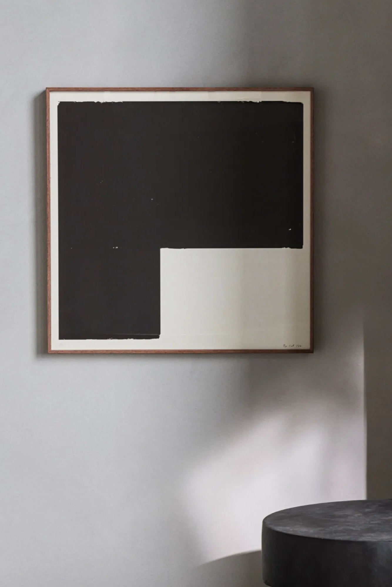 Elegant black Object 01 featuring a minimalist and contemporary style for interior decor