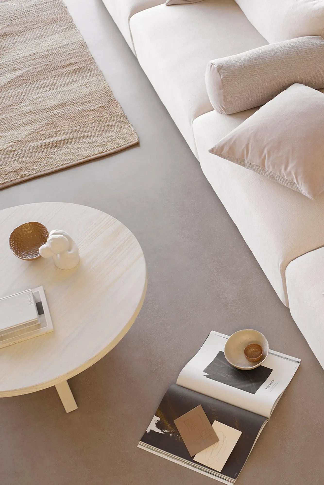 Rectangular Accoya Pinewood Coffee Table with smooth surface and timeless appeal