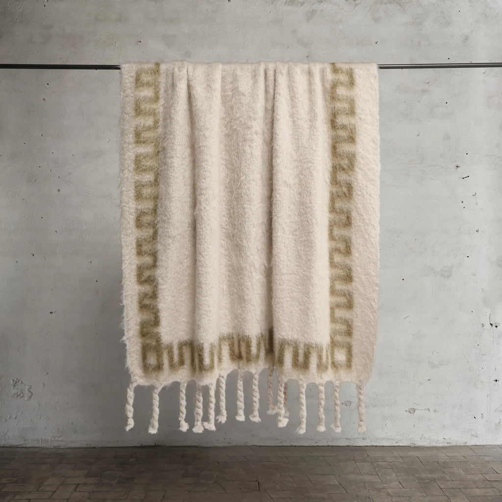 Frame Mohair Throw - THAT COOL LIVING