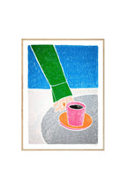Café en Terrasse - Art Print