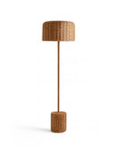 Cane Rattan Floor Lamp